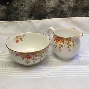 Rare Royal Albert sugar and cream set vintage “Virginia”